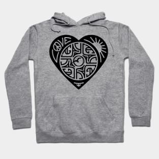 GAYLA Heart Dark Hoodie